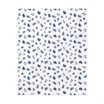 Motif marino con caballitos de mar