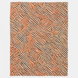 Manta Polar Motifs de zèbre