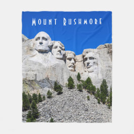 Manta Polar Mount Rushmore Fleece Blanket