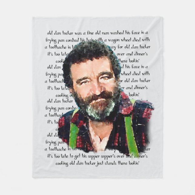 Manta Polar Mr Edwards Little House on the Prairie (Anverso)