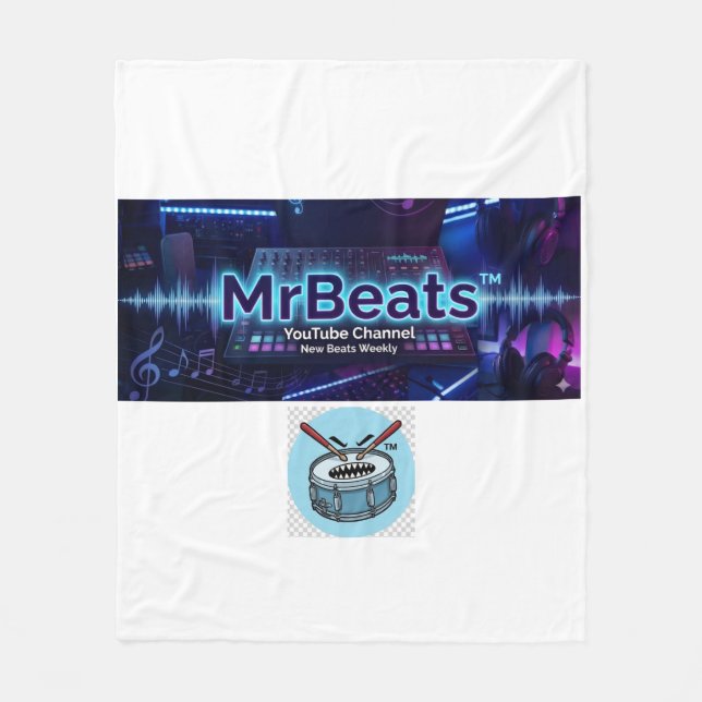 Manta Polar MrBeats Original Music Uploads Blanket! (Anverso)
