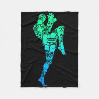 Manta Polar Muay Thai Boxes Taekwondo Niños Hombres