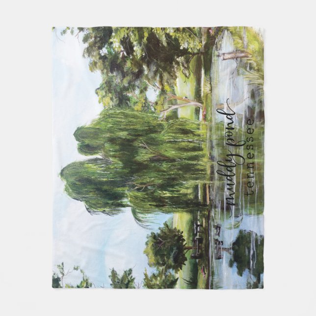 Manta Polar Muddy Pond Fleece Blanket (Anverso)