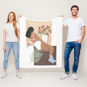 Manta Polar Mujer ardiente