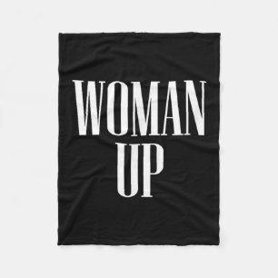 Manta Polar Mujer Arriba - Empoderamiento y Motivación Femenin