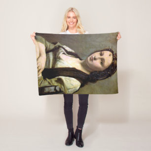 Manta Polar Mujer con Perla, Camille Corot, 1868-1870