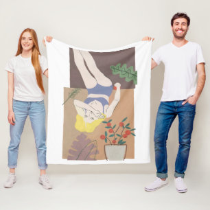 Manta Polar Mujer de mentira