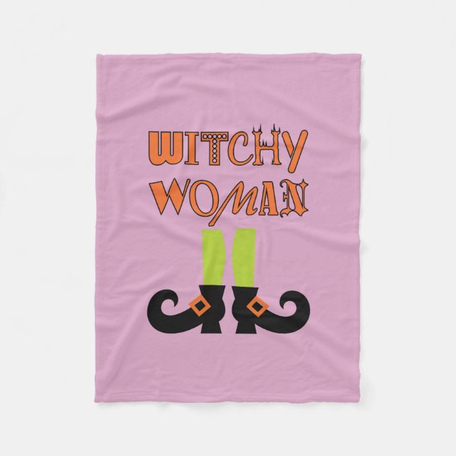 MANTA POLAR MUJER DE WITCHY (Anverso)