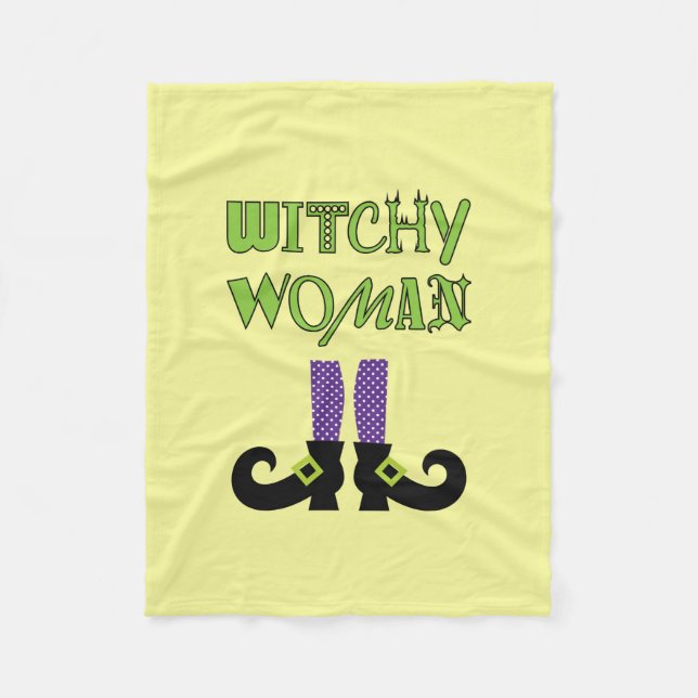 MANTA POLAR MUJER DE WITCHY (Anverso)