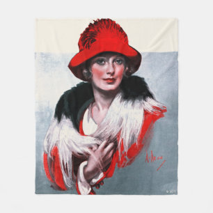 Manta Polar Mujer en Red Hat