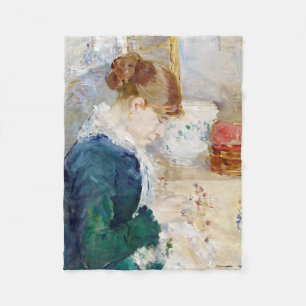 Manta Polar Mujer masticando, Berthe Morisot