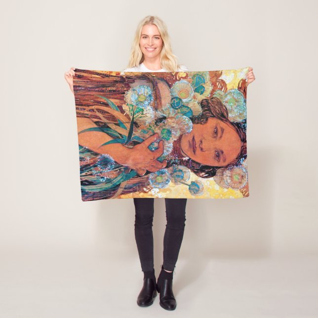 Manta Polar Mujer nativa norteamericana, Mucha (In situ)