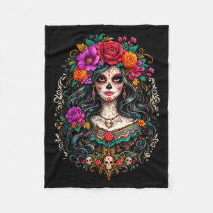 Manta Polar Mujeres del Cinco De Mayo Fiesta Mexicana 5 De May