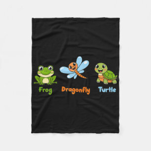 Manta Polar Mujeres divertidas sutil humor político Frog Drago