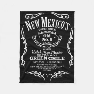 Manta Polar Mujeres Nuevo México Viejo No. 1 Hatch Chile Verde
