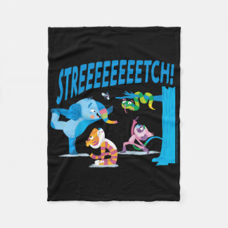 Manta Polar Mula And Friends Stretch! Yoga Kids 