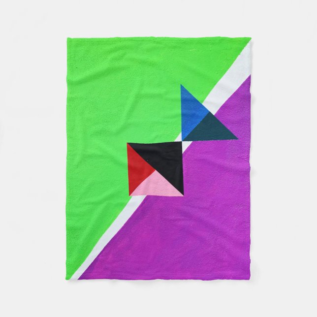 Manta Polar Multicolorizado (Anverso)