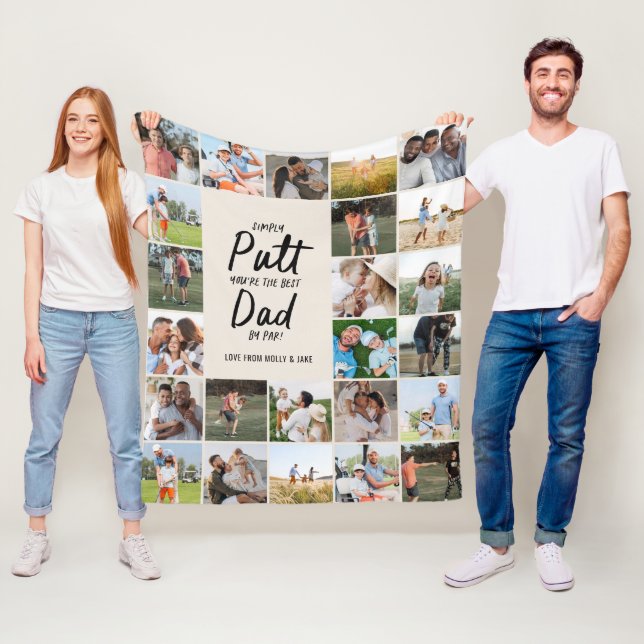 Manta Polar Multifoto moderna de golf mínimo (In situ)