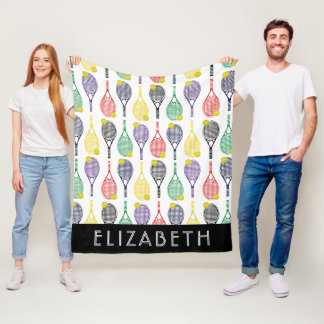 Manta Polar Múltiples| Monograma o nombre personalizado del te