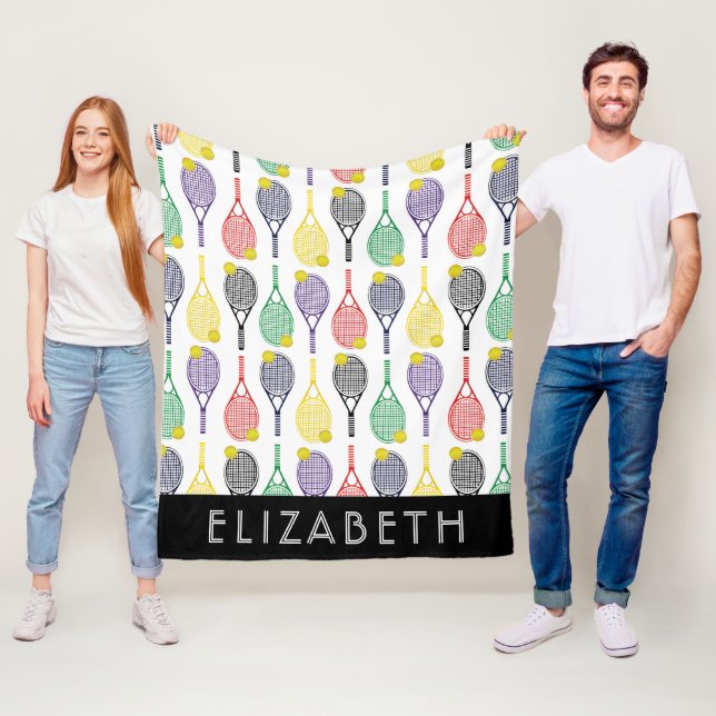 Manta Polar Múltiples| Monograma o nombre personalizado del te (In situ)