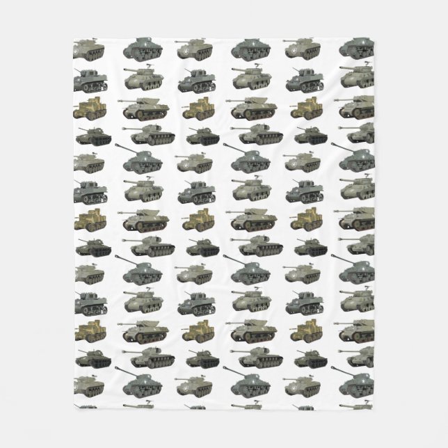 Manta Polar Múltiples tanques estadounidenses para la Segunda  (Anverso)