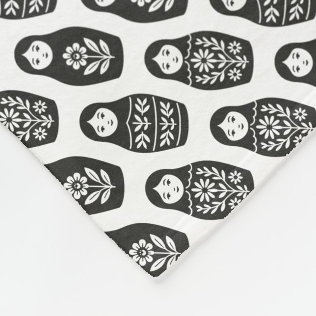 Manta Polar Muñecas Rusas (Esquina)