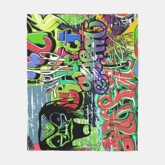 Manta Polar Muro de graffiti: El hip hop urbano