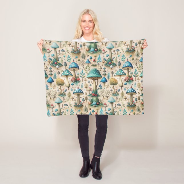 Manta Polar Mushrooms Fairyland Baby (In situ)