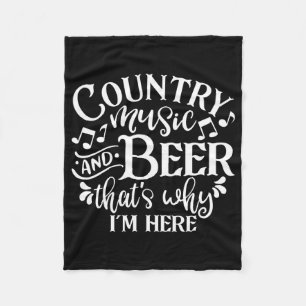 Manta Polar Música Country Y Música Country Vintage De Cerve