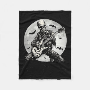 Manta Polar Música de rock de guitarra Halloween niños