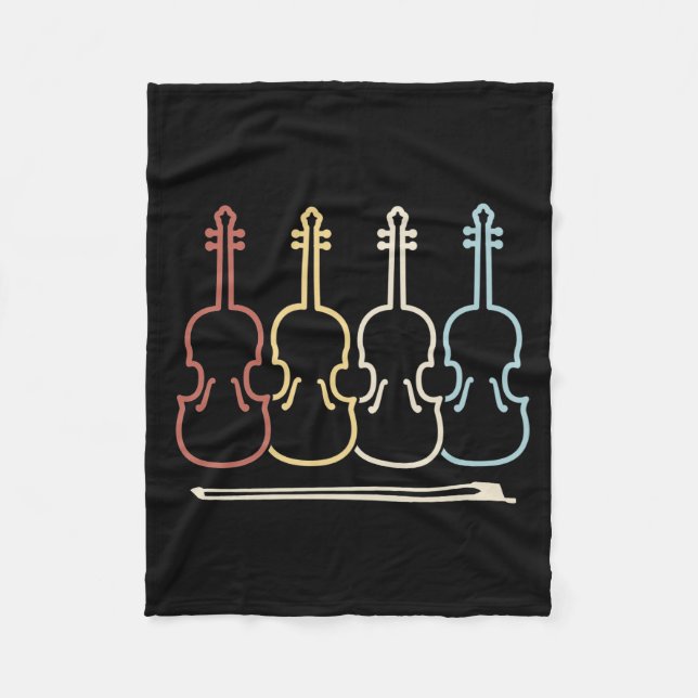Manta Polar Música de violín (Anverso)