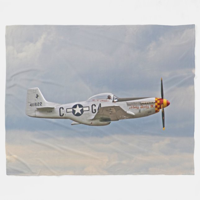 MANTA POLAR MUSTANGO P-51 (Frente (Horizontal))