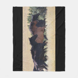 Manta Polar Mustangs Blanket