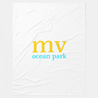 Manta Polar MV Ocean Park Fleece Blanket