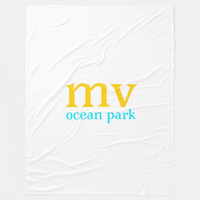 Manta Polar MV Ocean Park Fleece Blanket (Anverso)
