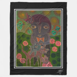 Manta Polar My Bow Tie Guy Fleece Blanket