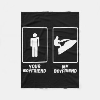 Manta Polar My Boyfriend Jet Skiing Jetski Jet Skier Watercraf
