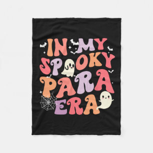Manta Polar My Spooky Para Era Halloween Retro Groovy Ghost Pa