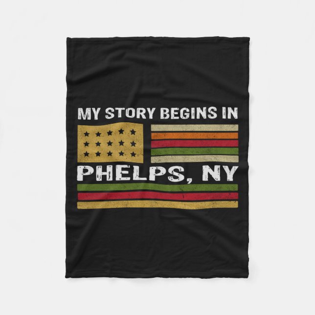 Manta Polar My Story Is Begins In Phelps Ny  (Anverso)