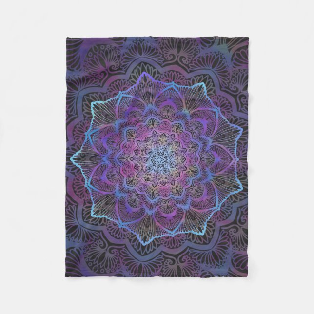 Manta Polar Mystic Bloom Mandala (Anverso)