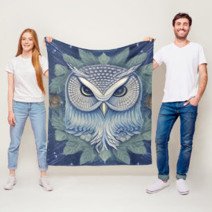 Manta Polar Mystical Fantasy Forest Owl
