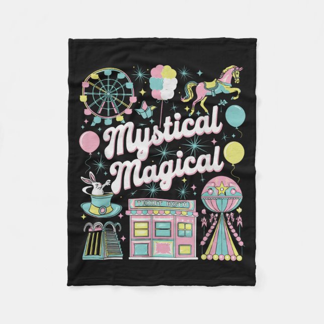 Manta Polar Mystical Magical Retro Aesthetic Space Gift Men Wo (Anverso)