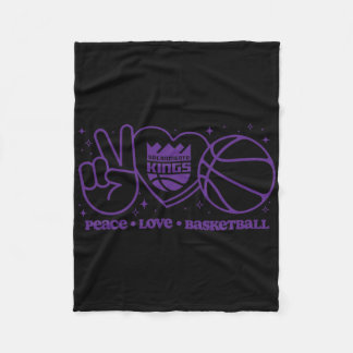 Manta Polar N Sacramento Kings Peace Love Sketll