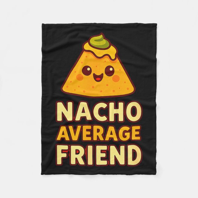 Manta Polar Nacho Average Friend Pun  (Anverso)