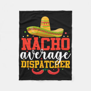 Manta Polar Nacho despachador promedio divertido mexicano cinc