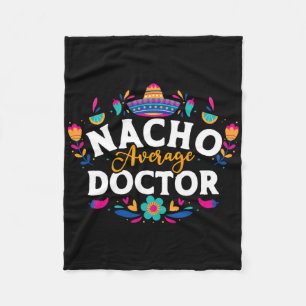 Manta Polar Nacho Médica promedio cinco de mayo mexicano