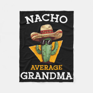 Manta Polar Nacho Promedio Abuela Graciosa Mexicana Nana Nonna