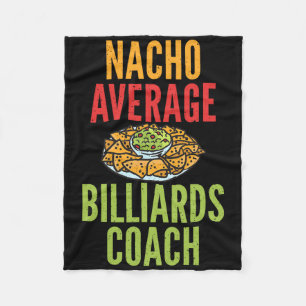 Manta Polar Nacho Promedio de Billiards Coach Piscina Mexicana