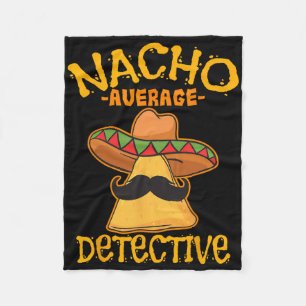 Manta Polar Nacho Promedio de detective Investigador Informado
