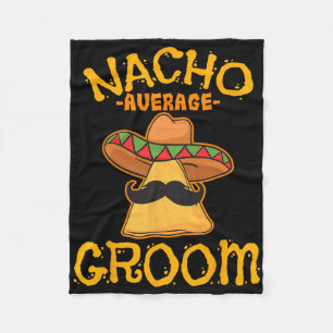 Manta Polar Nacho Promedio de Groom Marido de Dish Mexicano Ci